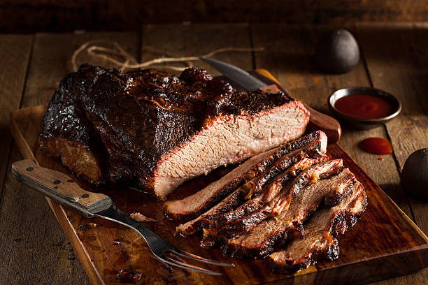 istock Homemade Smoked Barbecue Beef Brisket 478037108