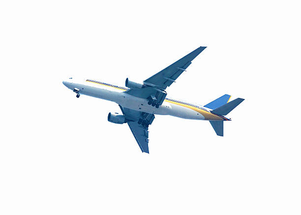 istock Real jet aircraft, isolated on white background 478037293