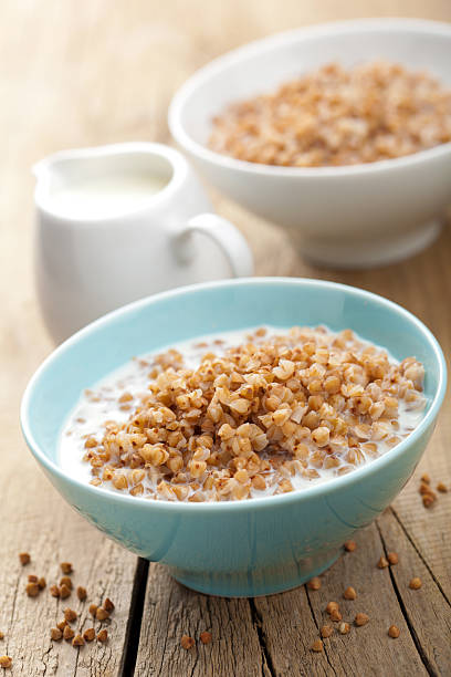 istock buckwheat groats with milk 478037427