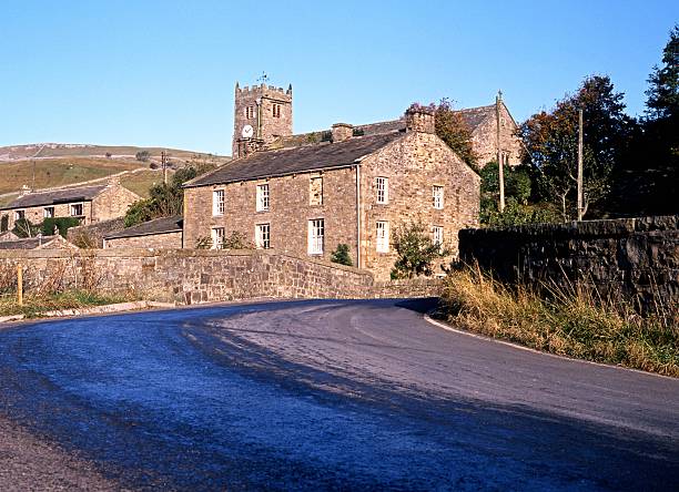 istock Village centre, Muker, Yorkshire Dales. 478039229