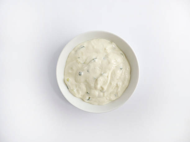 Tzatziki Tzatziki in bowl Cut tzatziki stock pictures, royalty-free photos & images