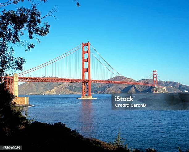 Golden Gate Bridge San Francisco Stati Uniti - Fotografie stock e altre immagini di Baia - Baia, California, Composizione orizzontale
