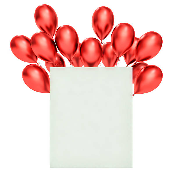 istock 3d red balloons and white blank 478042740