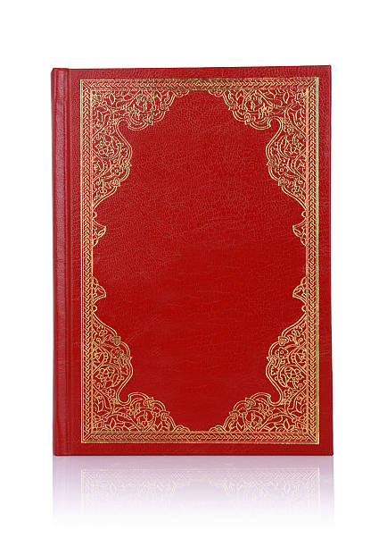 istock Old red book with gold color ornament on cover 478046207
