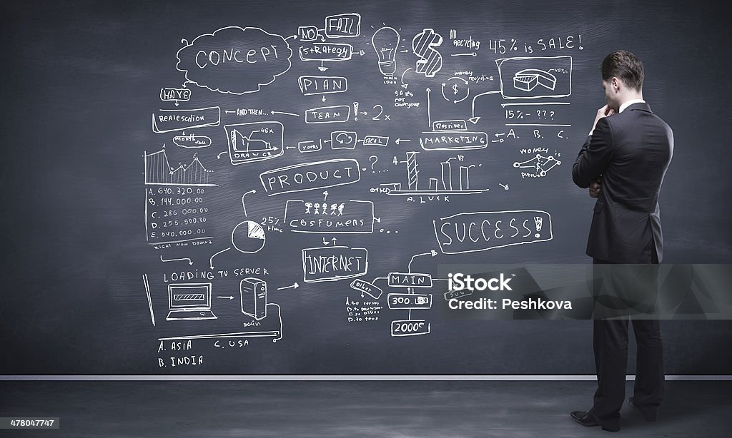 business strategy - Lizenzfrei Anzug Stock-Foto