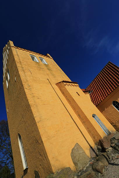 solrød kirke igreja - church romanesque denmark danish culture - fotografias e filmes do acervo