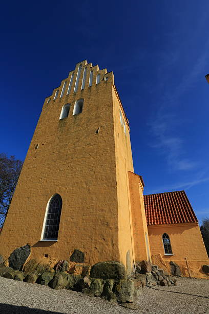 solrød kirke igreja - church romanesque denmark danish culture - fotografias e filmes do acervo