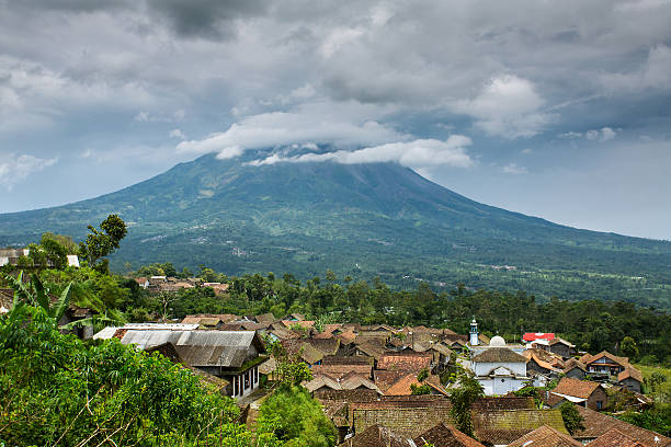 istock Small indonesian village near Merapi vulcano 478050294