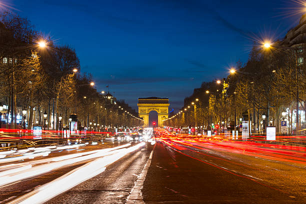 istock Arc de Triomphe, Paris. France. At Sunset 478050964