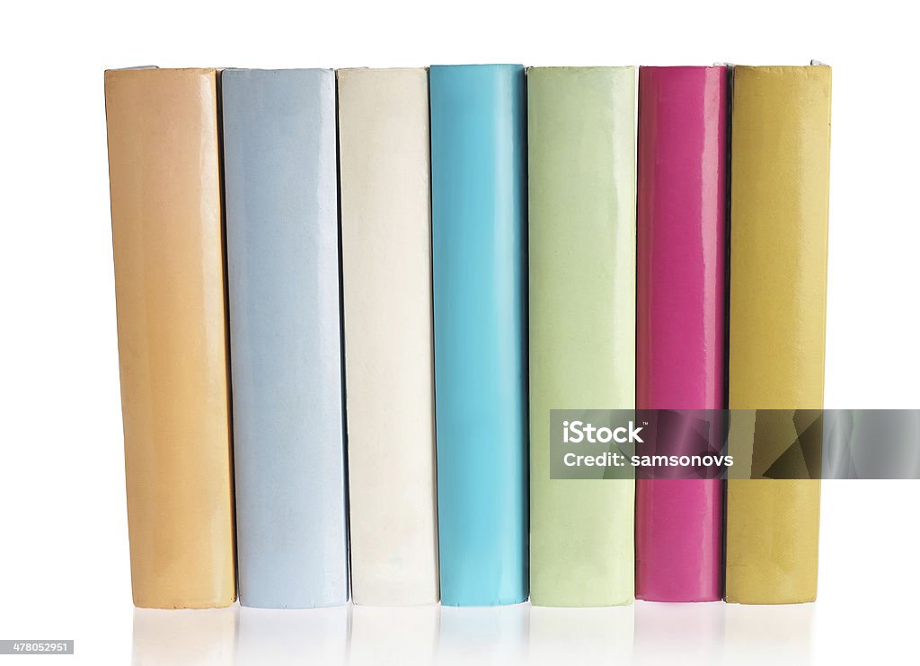 Livros - Royalty-free Amarelo Foto de stock