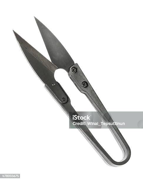 Knitting Scissors Stock Photo - Download Image Now - Black Color