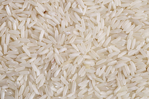istock Grains of rice. Close-up 478059224