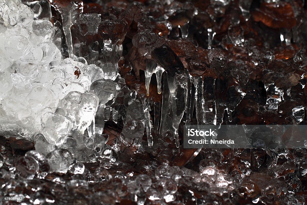 macro de gelo - Foto de stock de Abstrato royalty-free