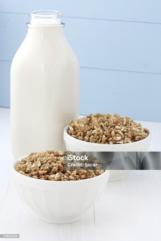 Deliziosa croccante sani cereali - Foto stock royalty-free di Alimentazione sana
