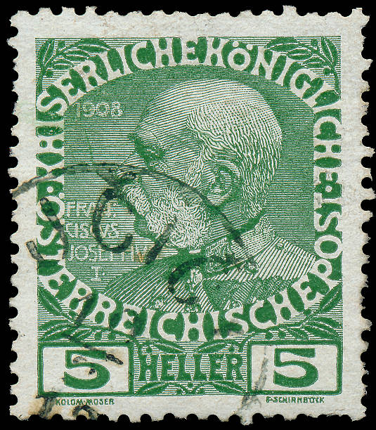 istock Stamp printed by Austria, shows Franz Jose 478066645