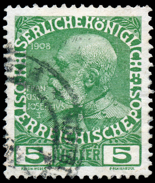 istock Stamp printed by Austria, shows Franz Jose 478066659