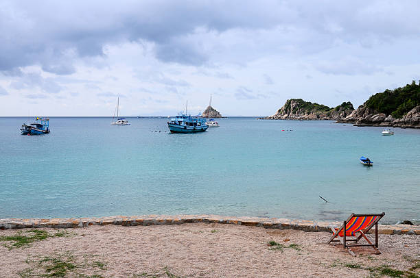 istock Quiet Ao Leuk sandy beach in Thailand 478072651
