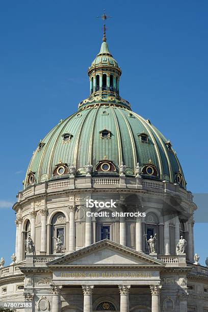 La Chiesa In Marmo Copenhagen Danimarca - Fotografie stock e altre immagini di Capitali internazionali - Capitali internazionali, Caratteristica architettonica, Casa