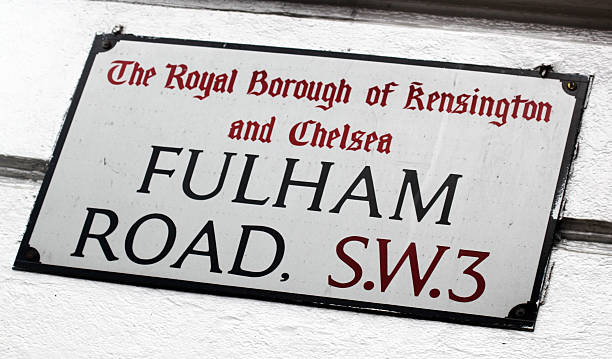 istock Fulham Road fulhamStreet Sign 478074812