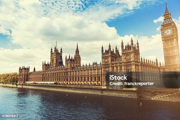 Парламента Бигбен На Закате — стоковые фотографии и другие картинки Англия - Англия, Без людей, Биг-Бен