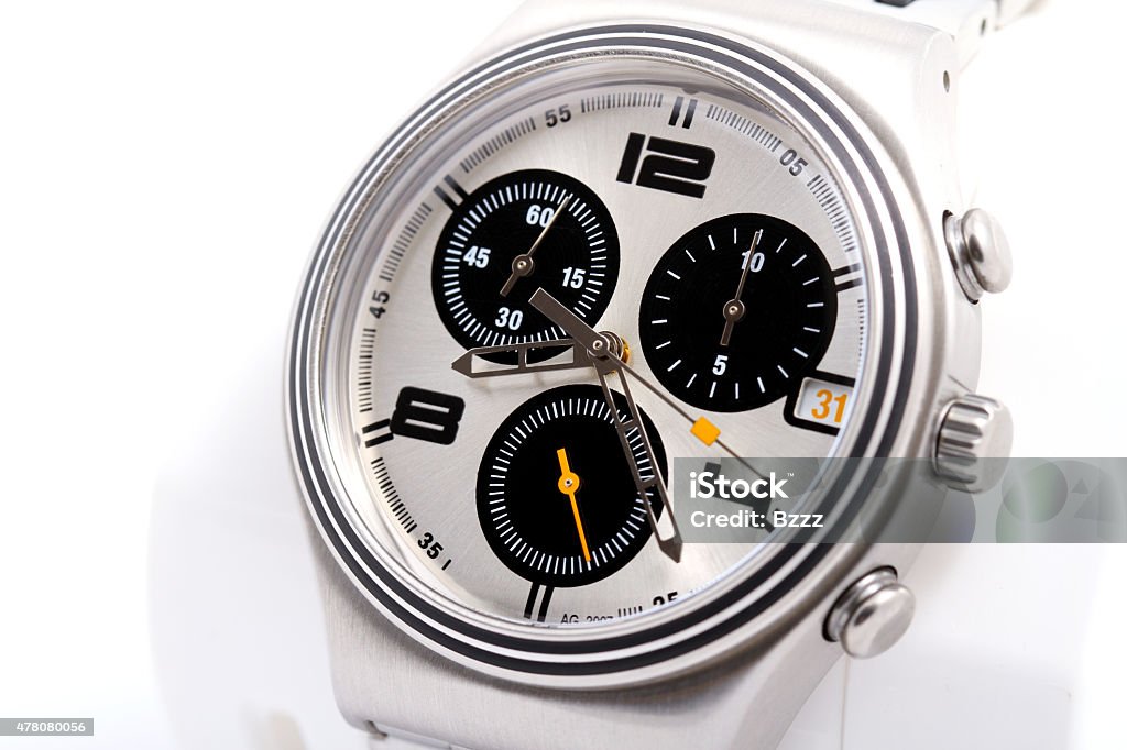 Close-up wrist-watch 2015 Stock Photo