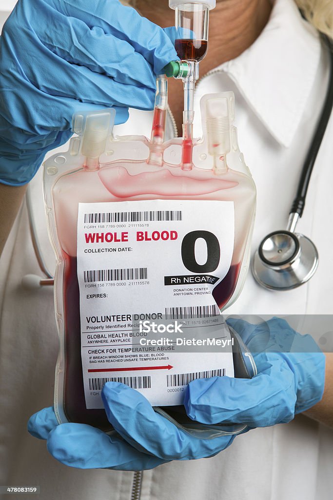 Blut Geber - Lizenzfrei Blut Stock-Foto