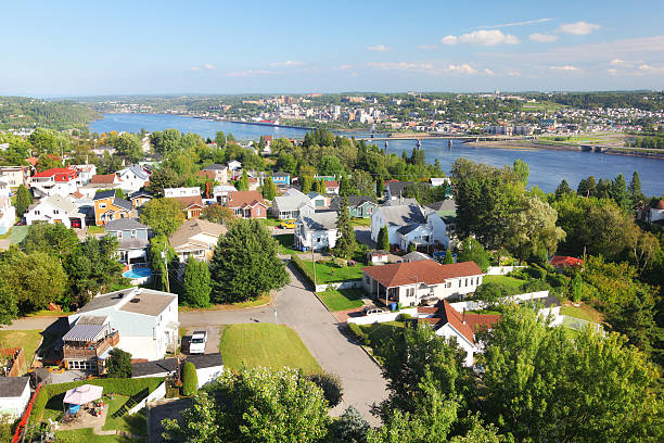 verão em chicoutimi - saguenay imagens e fotografias de stock