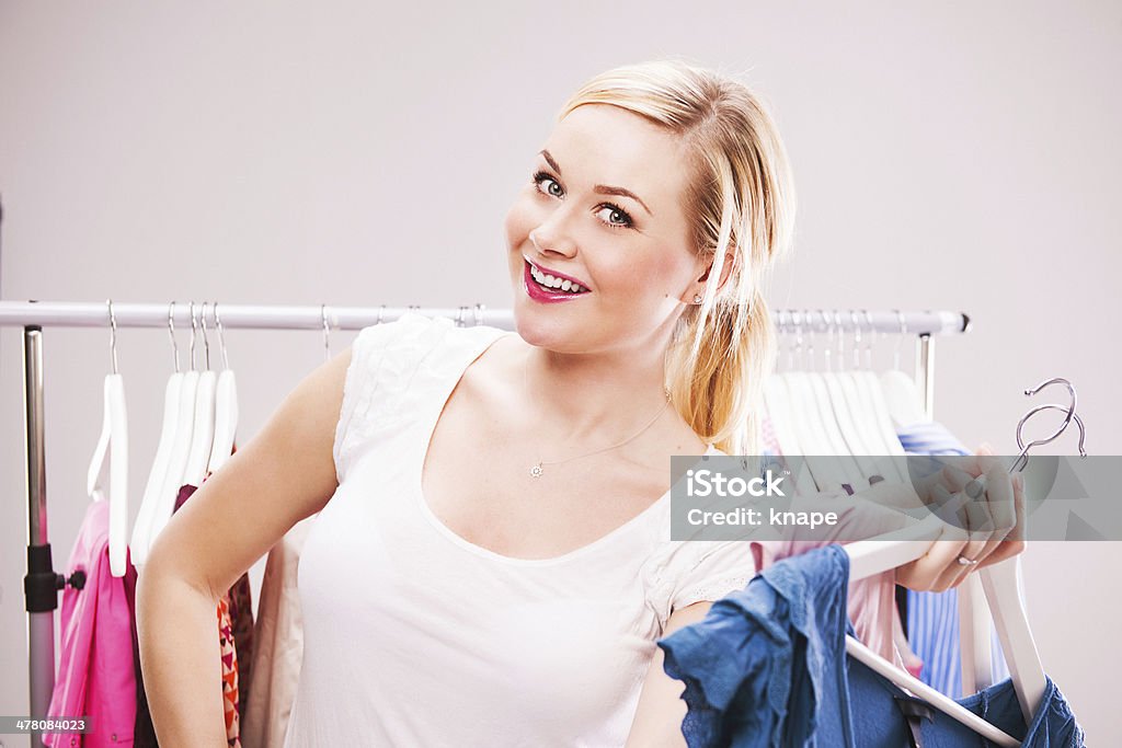 Woman with clothes 30-34 Years Stock Photo