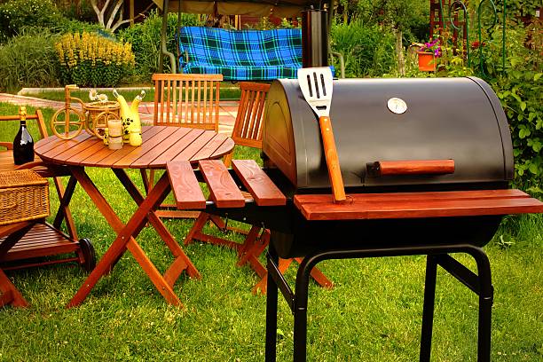 istock Outdoor Weekend BBQ Grill Party Or Picnic Concept 478085738