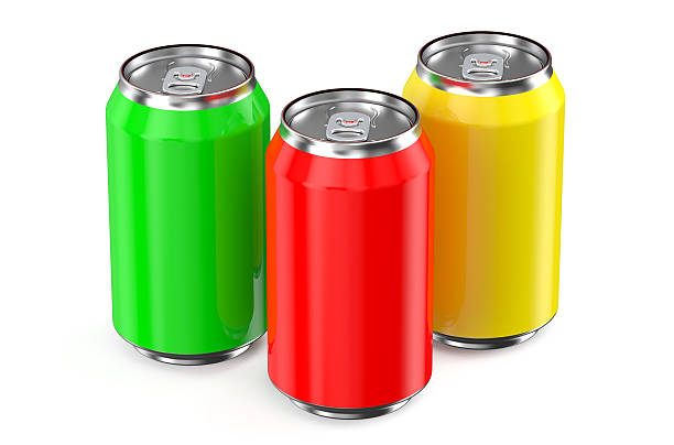 istock set of drink metallic cans 478086530