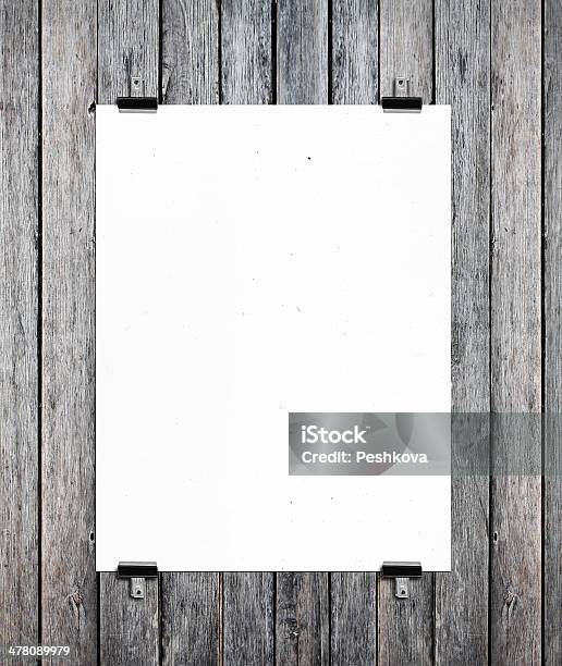 Poster Stock Photo - Download Image Now - Blank, Brown, Business