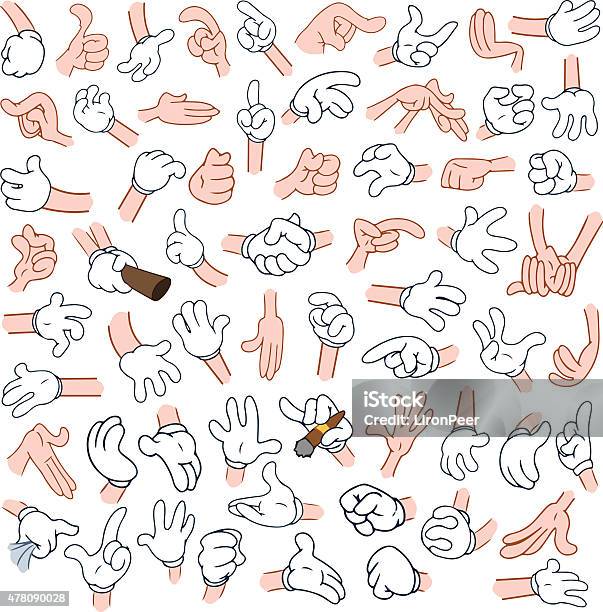 Cartoon Hand Ripping Pack Cartoon Hands Pack 2 Stock Illustration - Download Image Now - 2015 ...