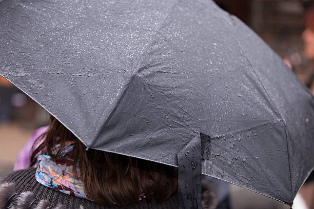 istock Woman under black umbrella 478090837