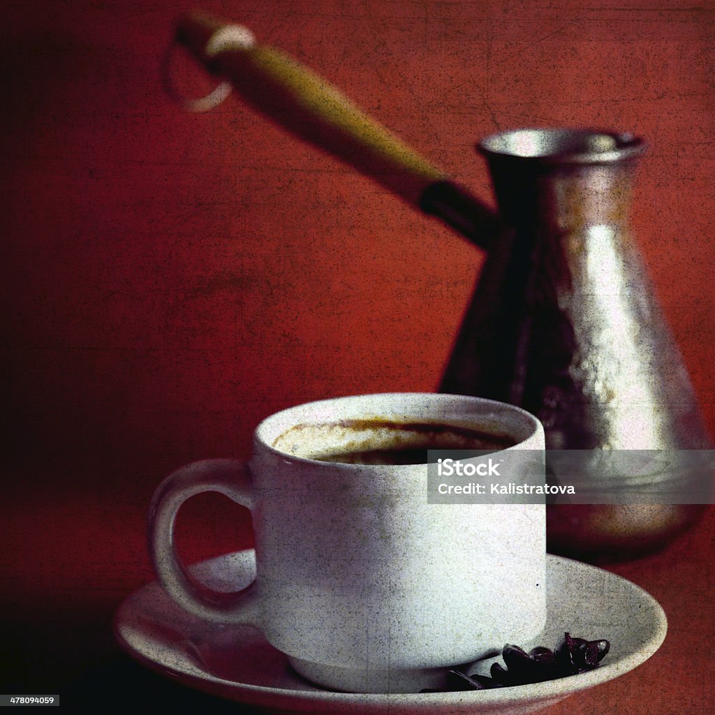 Кофейная чашка - Стоковые фото Антиквариат роялти-фри