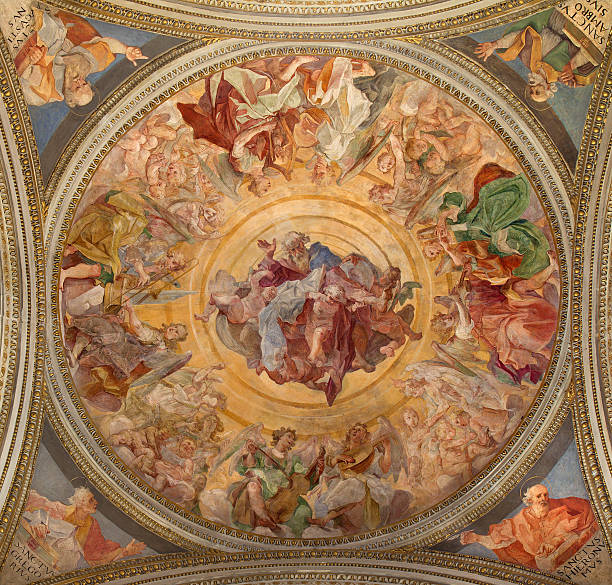 istock Rome - God the Father Adored Heavenly Host 478097128