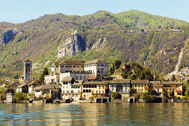 Isola San Giulio, lake Orta, Italy
