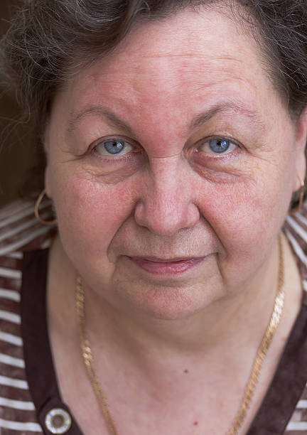 istock Portrait of an elderly lady with large expressive eyes 478100172