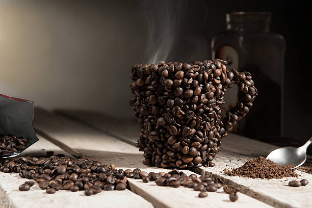 Coffee mug stock photo