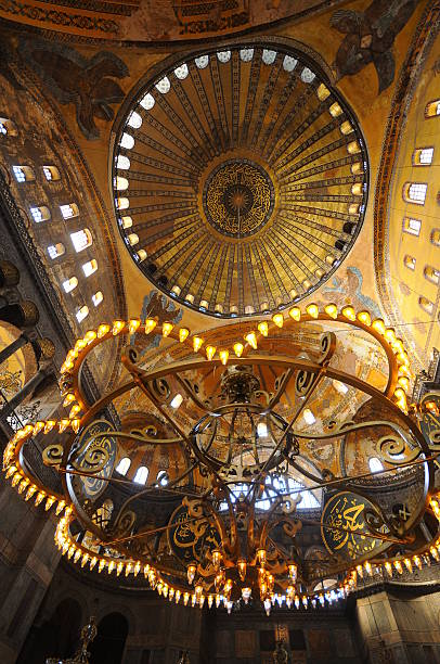 istock Interior of the Hagia Sophia, Turkey 478100793