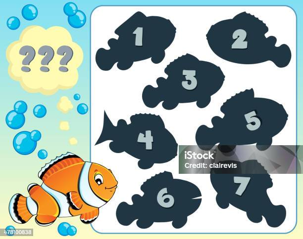 Fish Themed Riddle Fish Riddle Theme Image 8 Stock Illustration - Download Image Now ...