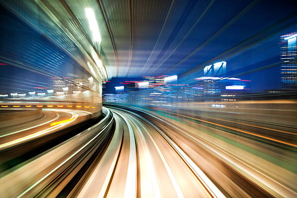 istock Blurred motion on the Subway in Tokyo. 478100870