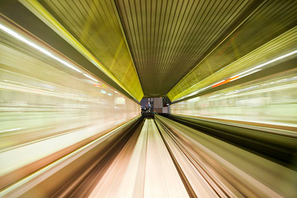 istock Blurred motion on the Subway in Tokyo. 478100878