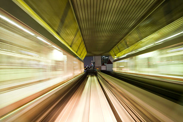 istock Blurred motion on the Subway in Tokyo. 478100880