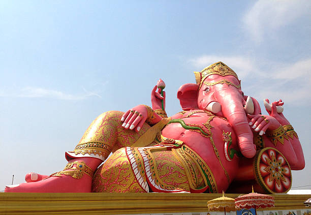 istock Ganesha statue and Hindu god 478104591