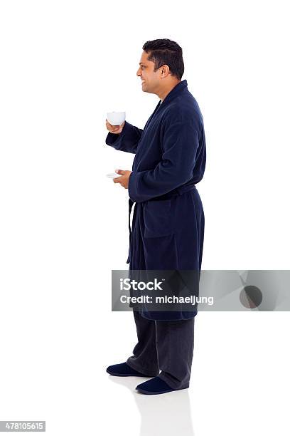 측면 보기 인도어 남자 술마시기 커피 사람들에 대한 스톡 사진 및 기타 이미지 - 사람들, 커피-마실 것, 컷아웃