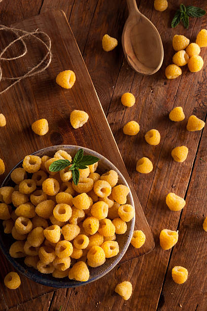 istock Raw Organic Yellow Raspberries 478106312