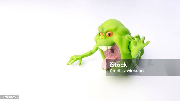 Slimer Figure Character From Ghostbusters Movie Stock Photo - Download Image Now - 2015, Horizontal, No People