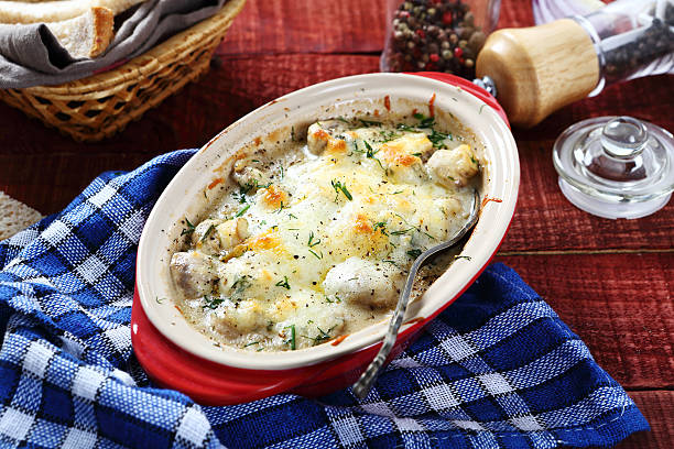 istock Tasty mushroom with cheese sauce 478107406