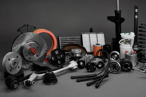 auto parts - automotive accessories imagens e fotografias de stock