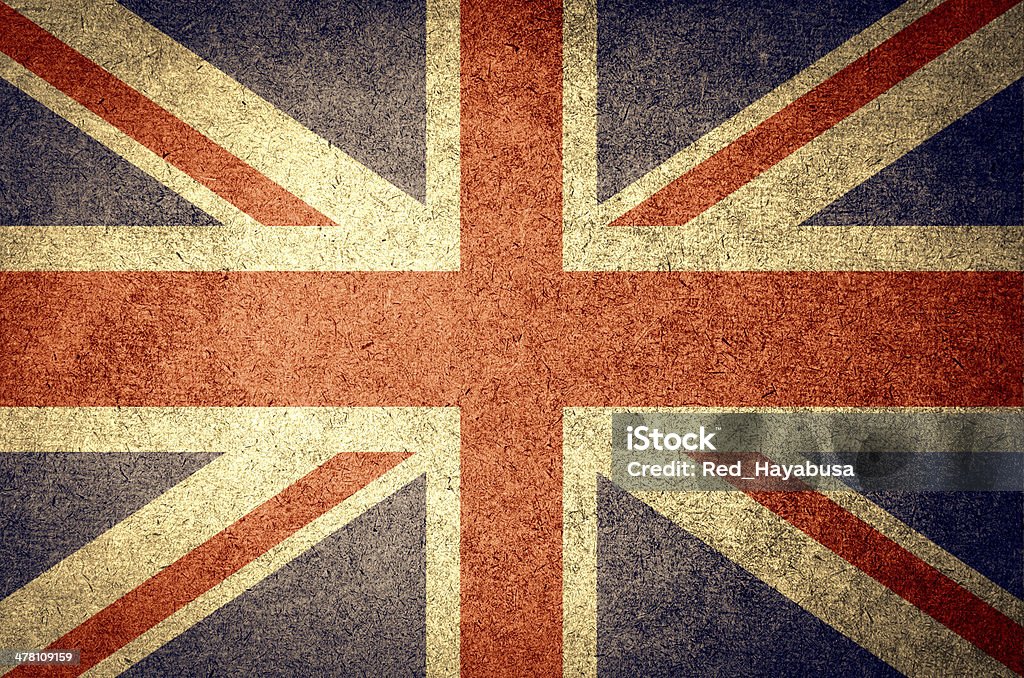 grunge flag of England grunge flag of England ,UK British Culture Stock Photo